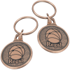 View the Econo Metal Keychain - Round
