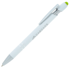 View the Incline Soft Touch Stylus Metal Pen - White