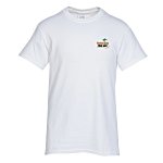Gildan Ultra Cotton T-Shirt - Men's - Embroidered - White