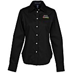 Crown Collection Solid Stretch Twill Shirt - Ladies'