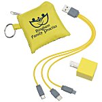 Sporty 3-in-1 Pouch with Wall Charger