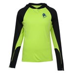 Pro Team Performance LS Hooded Tee - Embroidered
