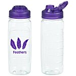 Refresh Clutch Water Bottle with Flip Lid - 20 oz. - Clear