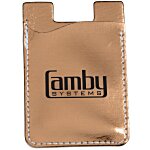 Metallic Phone Wallet