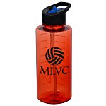 Mountain Bottle with Two-Tone Flip Straw Lid - 36 oz.