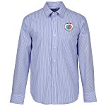 Untucked Striped Poplin Shirt - Men's