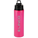 h2go Surge Aluminum Bottle - 28 oz. - Neon - Laser Engraved