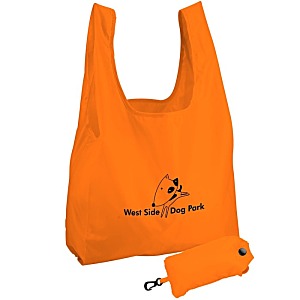 Folding Tote in a Pouch