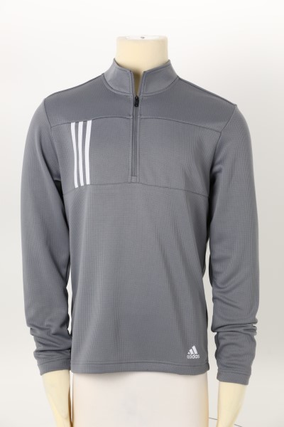adidas 3-Stripes Double Knit 1/4-Zip Pullover 360 View