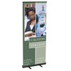 View Image 1 of 3 of Economy Retractable Banner Display - 31-1/2"
