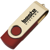 View Image 1 of 3 of USB Swing Drive - Gold - 1GB