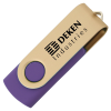 View Image 1 of 3 of USB Swing Drive - Gold - 16GB