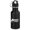 View Image 1 of 3 of Wide Mouth Matte Stainless Sport Bottle - 24 hr