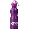 View Image 1 of 2 of Clipper Wide Mouth Stainless Steel Water Bottle - 25 oz.