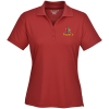 View Image 1 of 2 of Moreno Textured Micro Polo - Ladies' - Embroidered