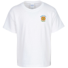 View Image 1 of 2 of Gildan Ultra Cotton T-Shirt - Youth - Embroidered - White