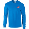 View Image 1 of 2 of Gildan Ultra Cotton LS T-Shirt - Embroidered - Colours