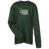 View Image 1 of 2 of Pro Team Moisture Wicking Long Sleeve Tee - Youth - Screen