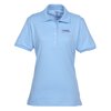View Image 1 of 2 of Jerzees SpotShield Jersey Knit Shirt - Ladies' - Embroidered