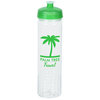 View Image 1 of 3 of PolySure Out of the Block Water Bottle - 24 oz. - Clear