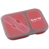 View Image 1 of 5 of Collapsible Two-Section Food Container