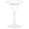 View Image 1 of 2 of 2-Piece Plastic Martini Glass - 6 oz.