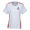 View Image 1 of 2 of Pro Team Home and Away Wicking Tee - Ladies' - Screen