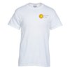 View Image 1 of 3 of Gildan DryBlend 50/50 T-Shirt - Embroidered - White