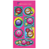 View Image 1 of 2 of Super Kid Sticker Sheet - Smiley Faces
