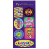 View Image 1 of 2 of Super Kid Sticker Sheet - Wow Words