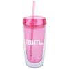 View Image 1 of 3 of Vivid Tumbler with Straw - 14 oz.