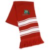 View Image 1 of 3 of Fringed Scarf with Stripes
