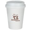 View Image 1 of 2 of Paper Hot/Cold Cup - 10 oz. with Traveler Lid