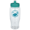 View Image 1 of 2 of Clear Impact Comfort Grip Sport Bottle - 27 oz.