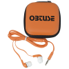 View Image 1 of 4 of Colour Top Case with Colourful Ear Buds