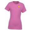 View Image 1 of 3 of London Performance Blend Stretch Tee - Ladies' - Embroidered