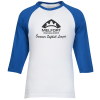 View Image 1 of 2 of Euro Spun Cotton Baseball Tee - Men's - Screen