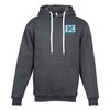 View Image 1 of 3 of Euro Spun Active Hooded Sweatshirt - Embroidered