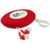 View Image 1 of 2 of Ear Buds with Elliptical Wrap Case - Closeout