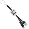 View Image 1 of 6 of Taurus Duo Charging Cable - Closeout
