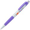 View Image 1 of 2 of Mardi Gras Pen - Silver - Full Colour
