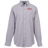 View Image 1 of 3 of CrownLux Performance Micro Windowpane Shirt - Men's