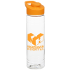 View Image 1 of 2 of Clear Impact Halcyon Water Bottle with Flip Carry Lid - 24 oz.