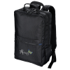 View Image 1 of 8 of Ollie Laptop Backpack with Duo Charging Cable - Embroidered