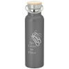View Image 1 of 3 of Accord Vacuum Bottle with Wood Lid - 21 oz.