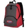 View Image 1 of 5 of On-the-Move Heathered Backpack - Embroidered