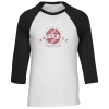 View Image 1 of 3 of Bella+Canvas 3/4-Sleeve Blend T-Shirt - Men's