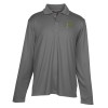 View Image 1 of 3 of Dade Textured Performance LS Polo - Men's - 24 hr