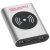 View Image 1 of 5 of Caden Wireless Power Bank - 5000 mAh - Closeout