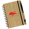 View Image 1 of 4 of Syracuse Bamboo Cover Notebook with Pen
